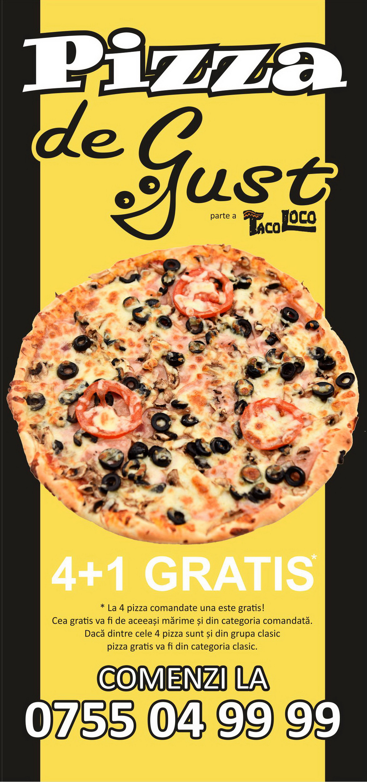 meniu pizza, livrari la domiciliu